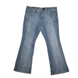 Arizona Jean Company  Blue Flare Jeans Size 17